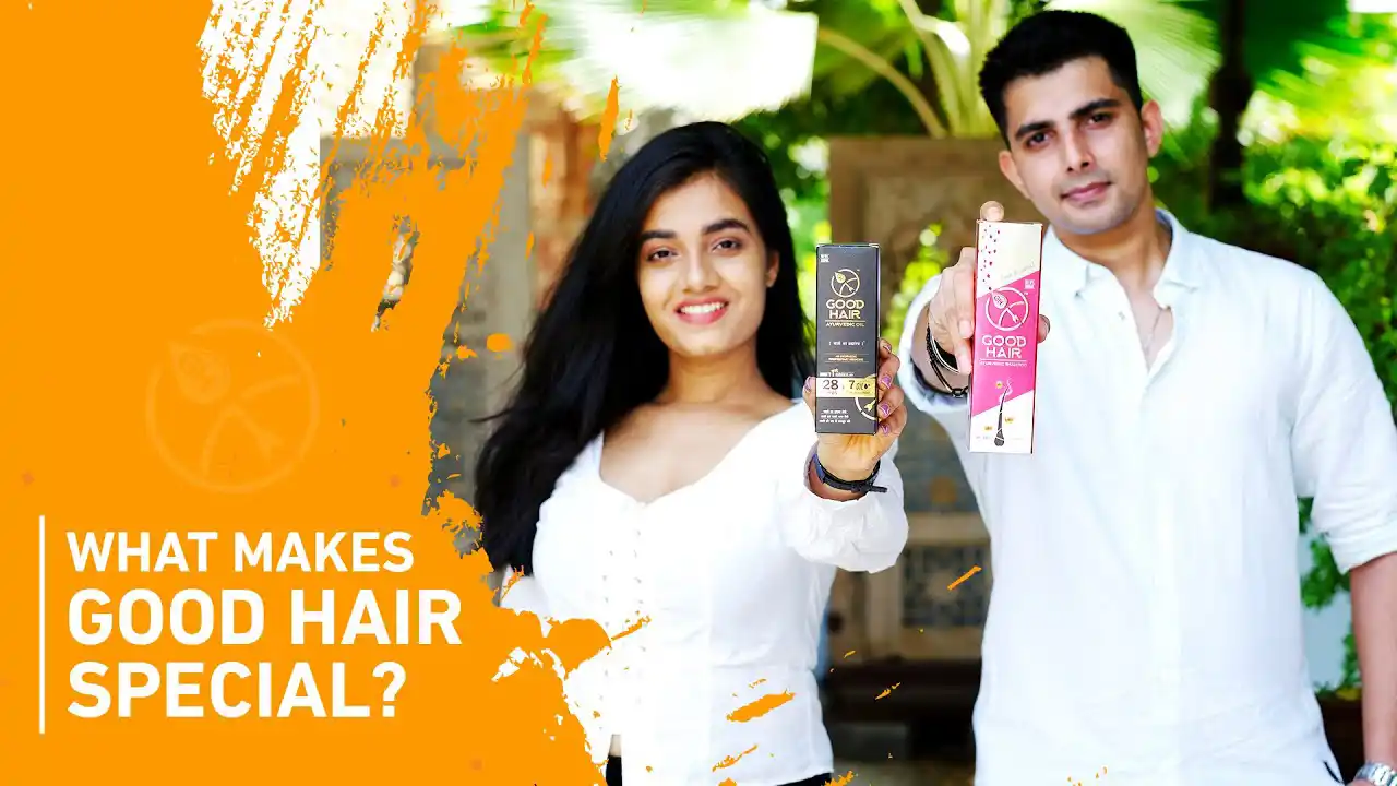 Good Hair Oil & Good Hair Shampoo Commercial Ad Shoot and Edit By Dhruv Records